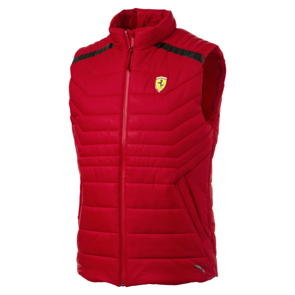 Ferrari Erkek Mont Yelek Kirmizi Puma Puma Turkiye Resmi Alisveris Sitesi