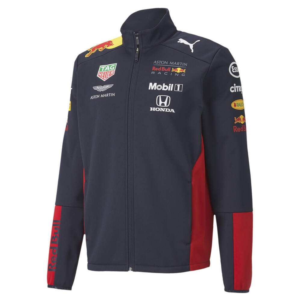 Red Bull Racing Men's Softshell Jacket | Blue - PUMA