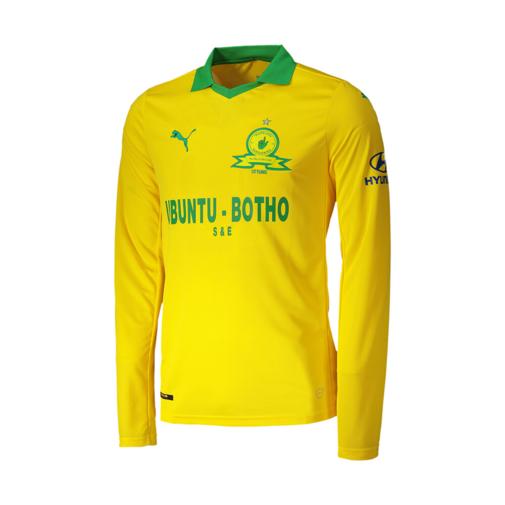 Mamelodi Sundowns Home Replica Long Sleeve Men's Jersey ...