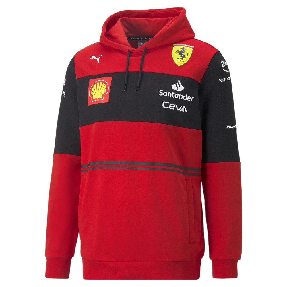 Scuderia Ferrari Team Men's Hoodie | Red - PUMA