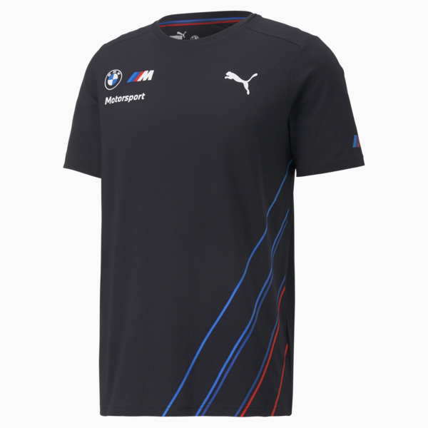 BMW M Motorsport Team Men's Tee, Anthracite, large-ZAF