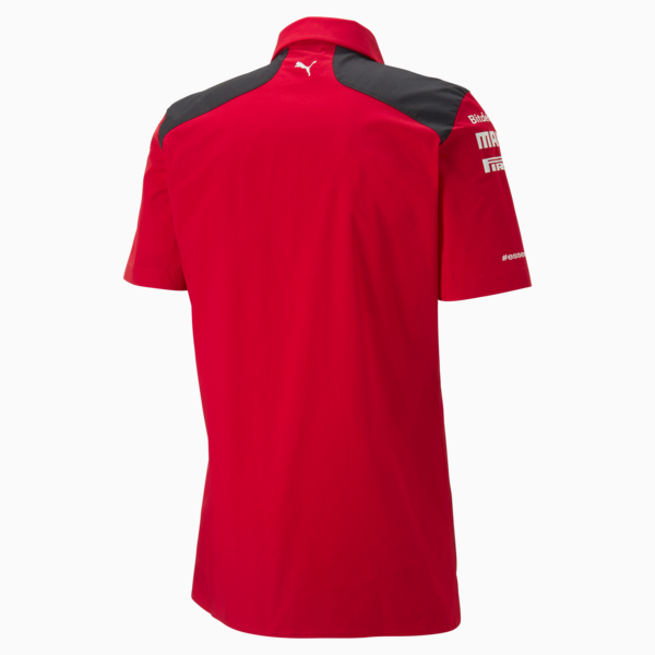 Scuderia Ferrari 2023 Team Replica Shirt, Rosso Corsa, large-ZAF