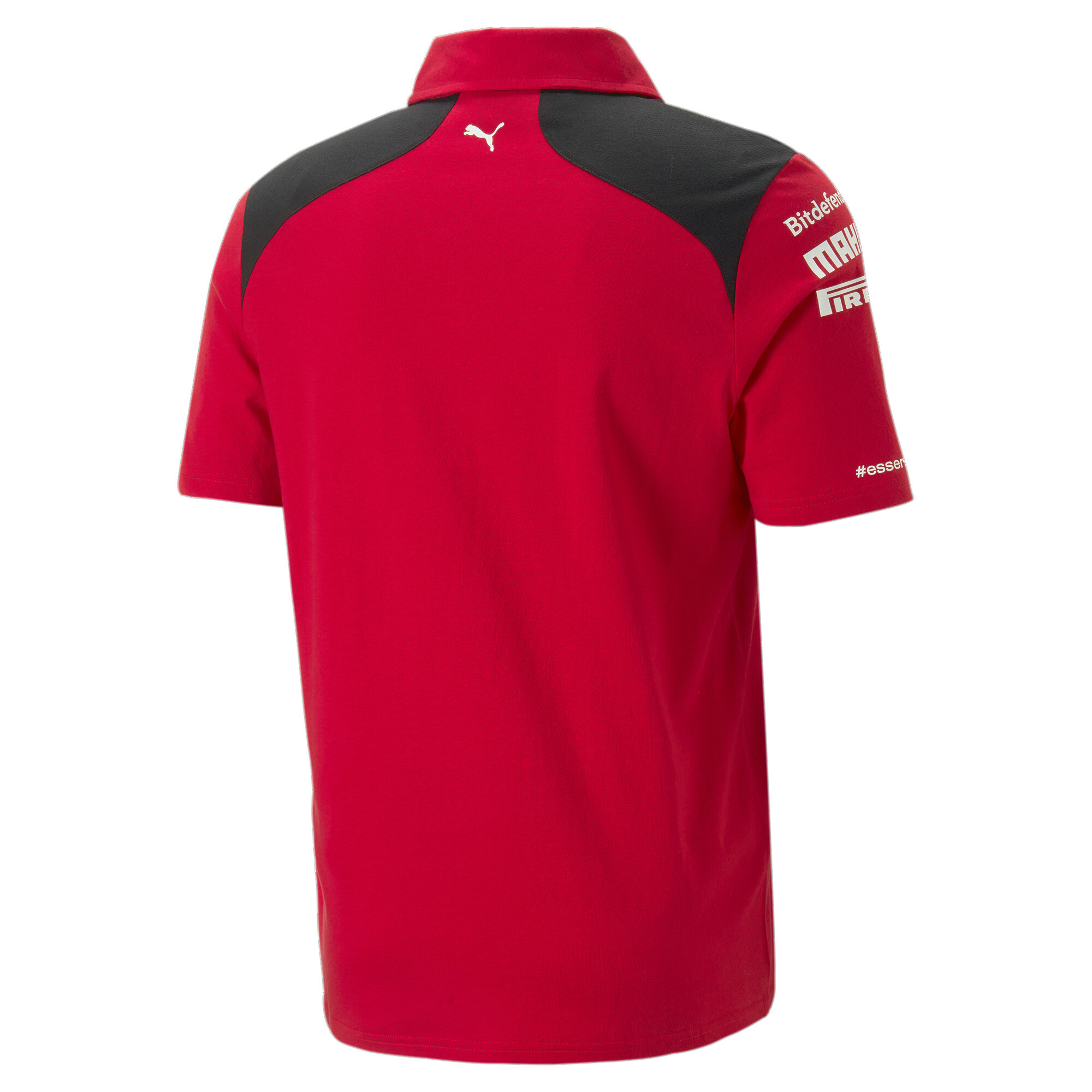 Men's Puma Scuderia Ferrari 2023 Team Replica Polo T-Shirt, Red T-Shirt, Size XL T-Shirt, Clothing