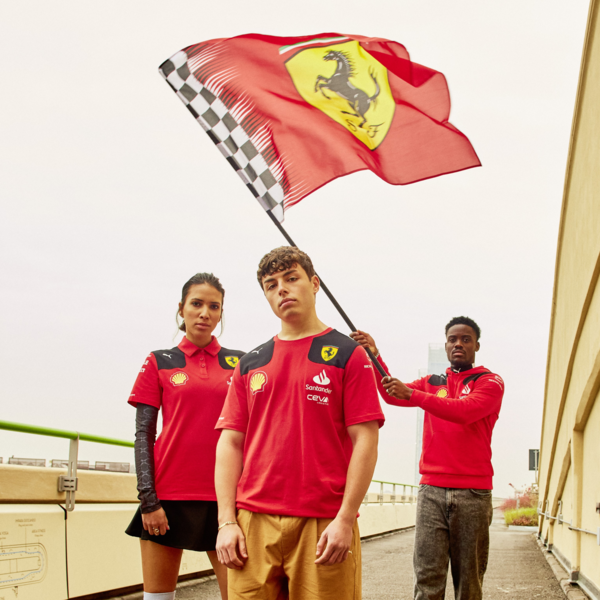 Scuderia Ferrari 2023 Team Replica Tee, Rosso Corsa, large-ZAF