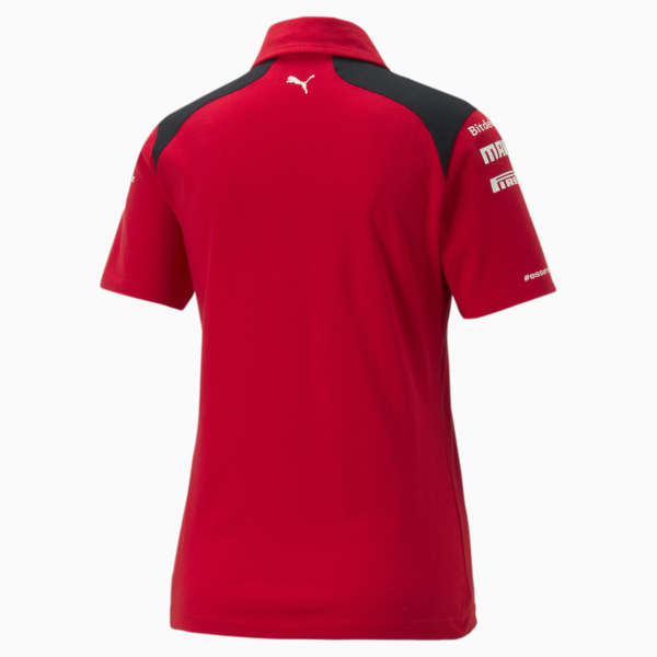 Scuderia Ferrari 2023 Team Replica Polo Women, Rosso Corsa, large-ZAF