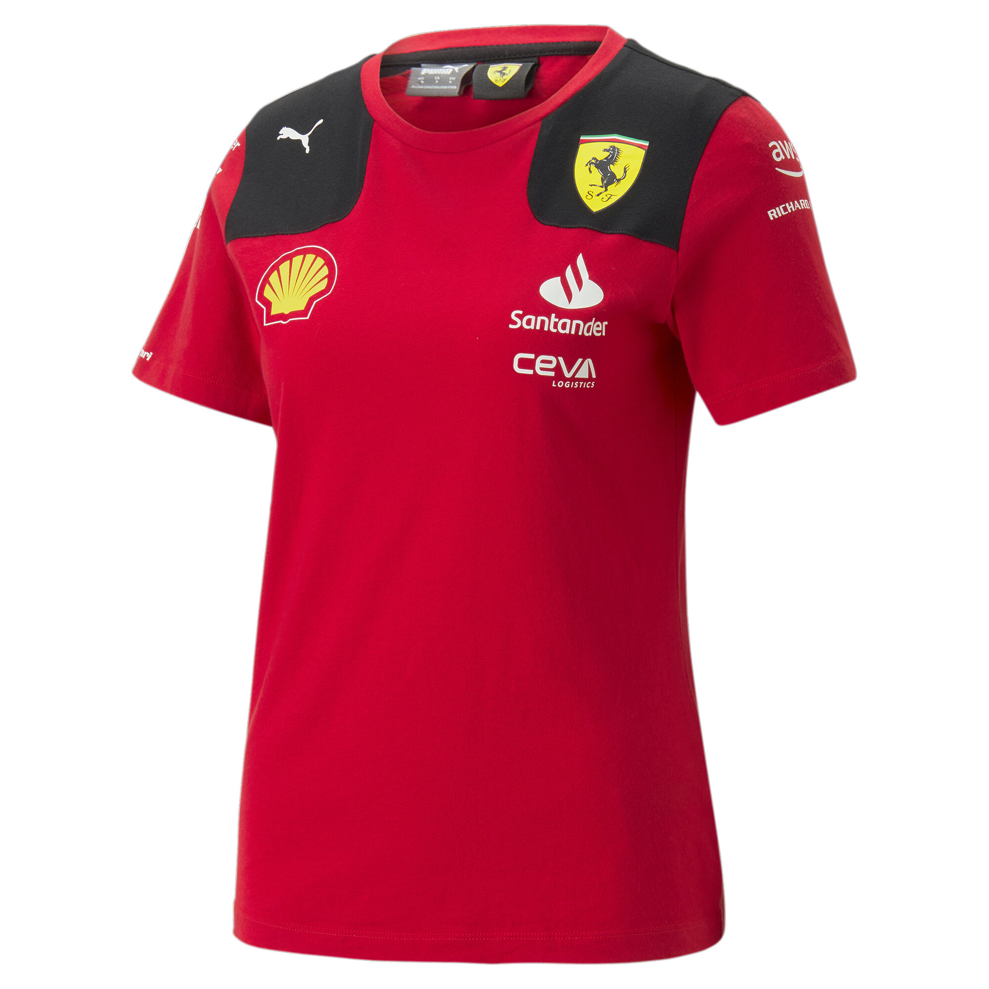 Blusa da ferrari store preta