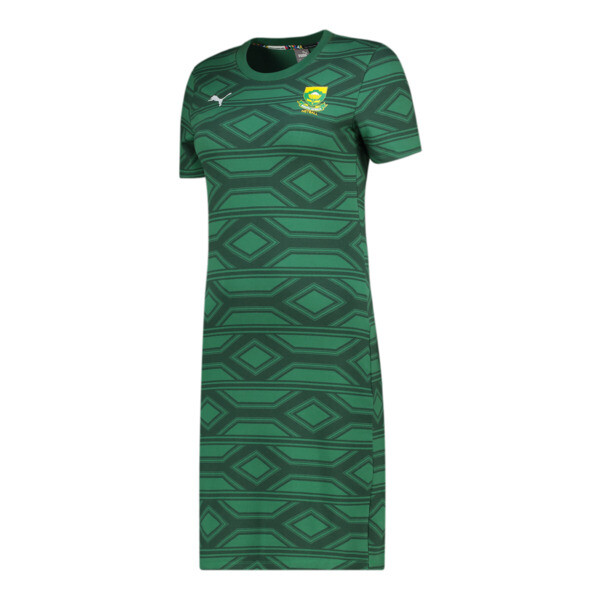 United Warrior Fitted Netball Tee Dress Women green PUMA South Africa