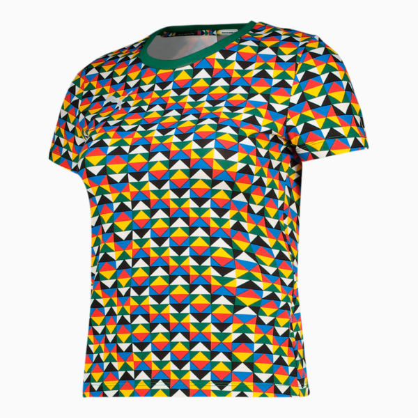 United Warrior Fitted Netball Tee Women, Vine, large-ZAF