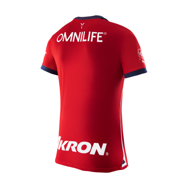 Chivas Women Home Replica Jersey 23-24, PUMA Red, large-MEX