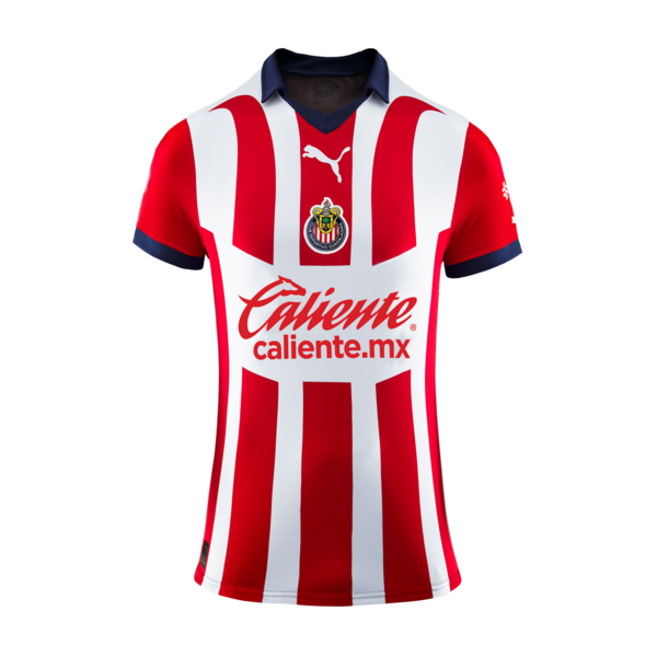 Chivas Women Home Replica Jersey 23-24, PUMA Red, large-MEX