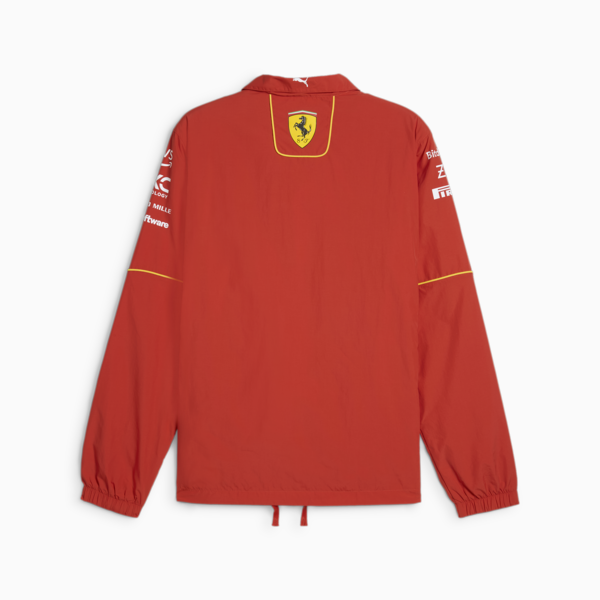Campera estilo bomber para hombre Scuderia Ferrari Team, Burnt Red, large-ARG