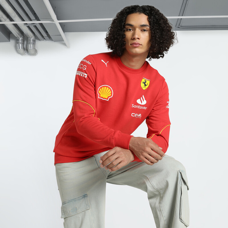

Men's PUMA Scuderia Ferrari 2024 Replica Collection Team Sweatshirt