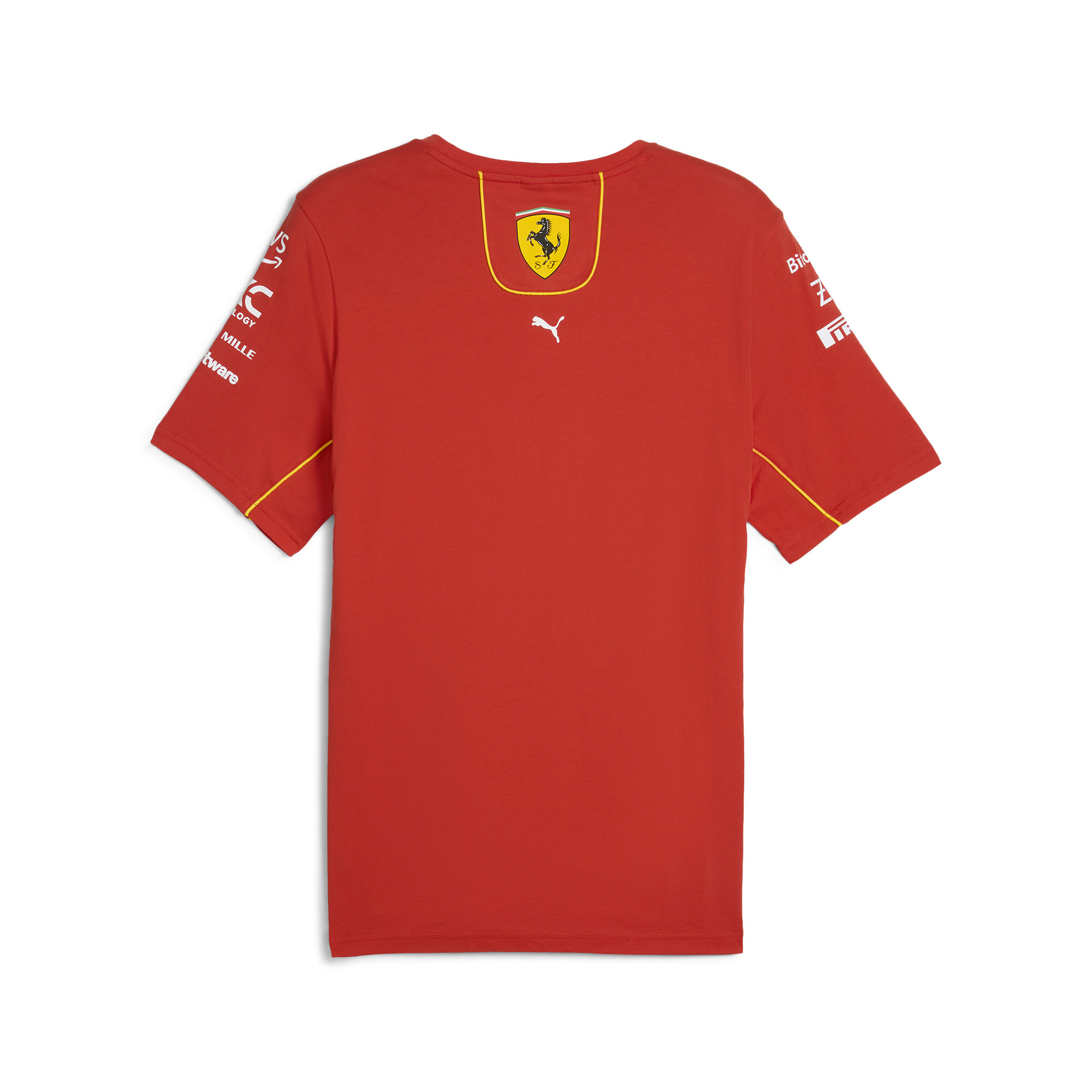 Men's Puma Scuderia Ferrari 2024 Replica Collection Team T-Shirt, Red, Size XXL, Clothing