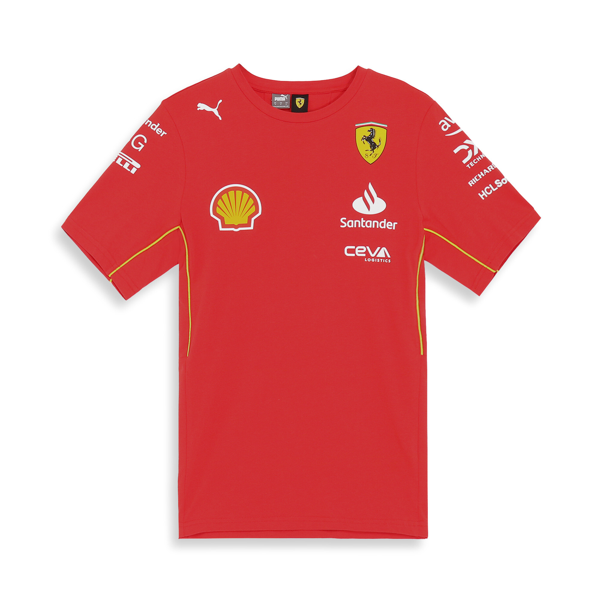 メンズ フェラーリ チーム 半袖 Tシャツ
