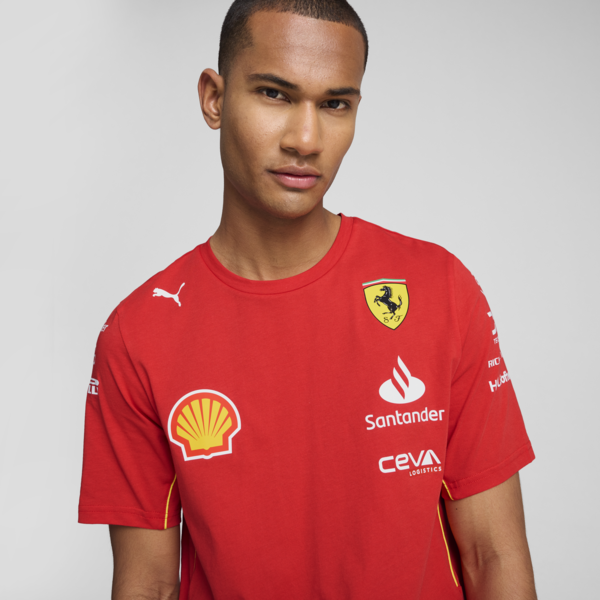 Scuderia Ferrari 2024 Replica Collection Team Tee Men, Burnt Red, large-ZAF