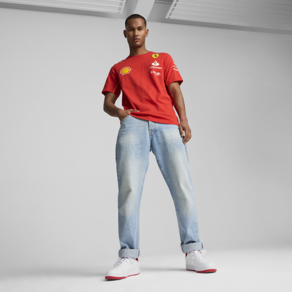 Scuderia Ferrari 2024 Replica Collection Team Tee Men, Burnt Red, large-ZAF