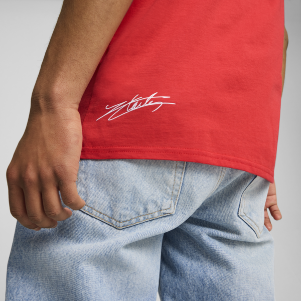 Remera deportiva Scuderia Ferrari de Leclerc, Burnt Red, large-ARG