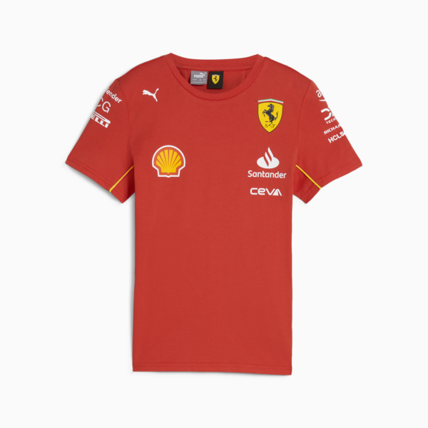 Playera Adolescente Scuderia Ferrari 2024 Replica, Burnt Red, large-MEX