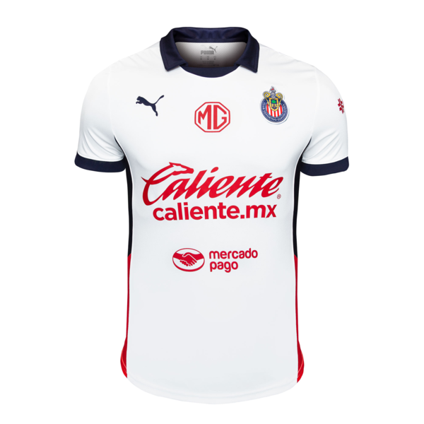 Jersey Hombre Chivas Away Replica 24-25, PUMA White, large-MEX