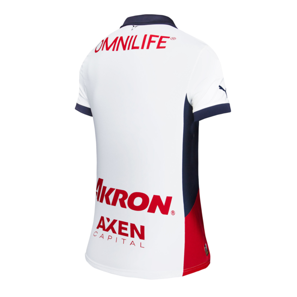 Jersey Mujer Chivas Away Replica 24/25, PUMA White, large-MEX