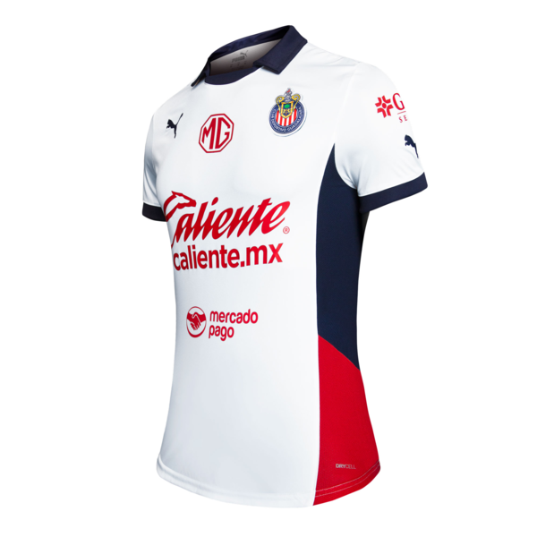 Jersey Mujer Chivas Away Replica 24/25, PUMA White, large-MEX
