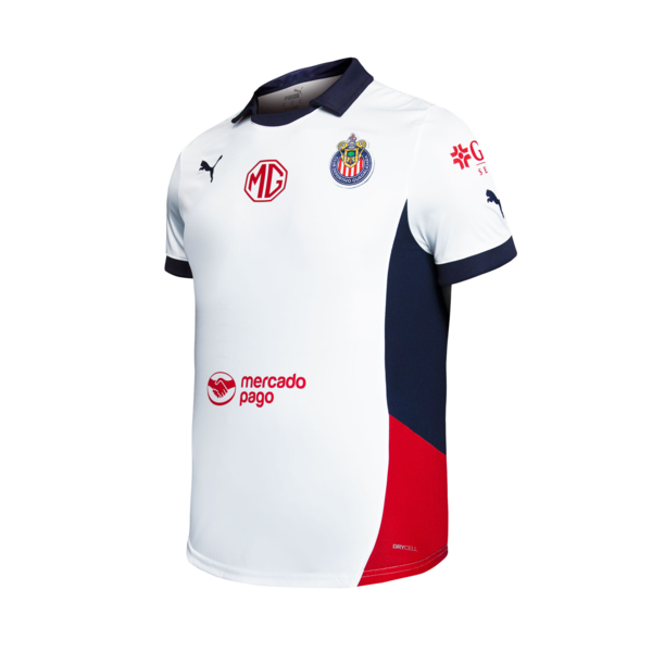 Jersey Infantil Chivas Away Replica 24/25, PUMA White, large-MEX
