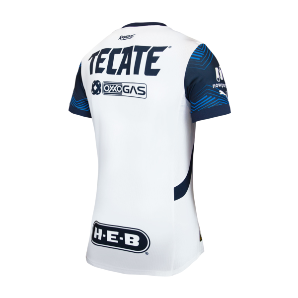 Jersey Mujer Monterrey Away Replica 24-25, PUMA White, large-MEX