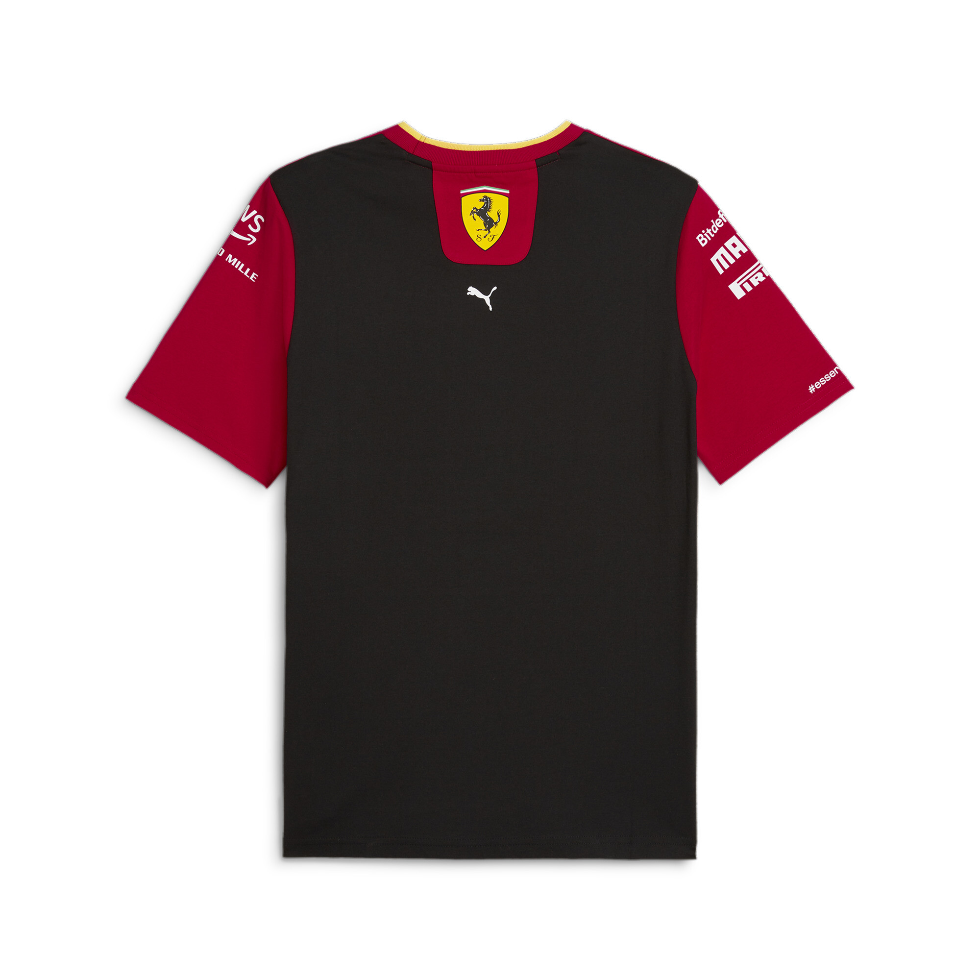 Men's Puma Scuderia Ferrari Special Edition Monza T-Shirt, Red, Size S, Clothing