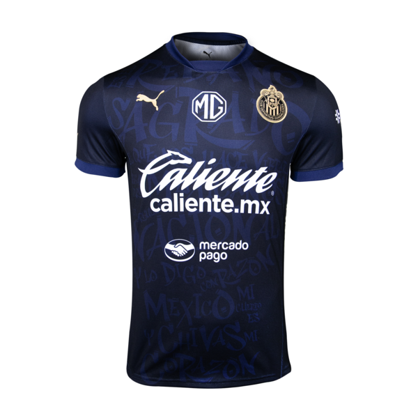 Jersey Chivas hombre Alternativo Réplica 25, PUMA Navy, large-MEX