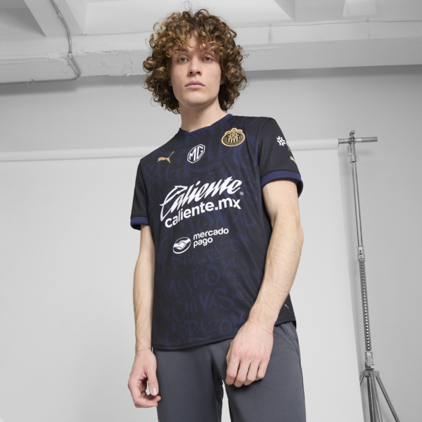 Jersey Chivas hombre Alternativo Réplica 25, PUMA Navy, large-MEX