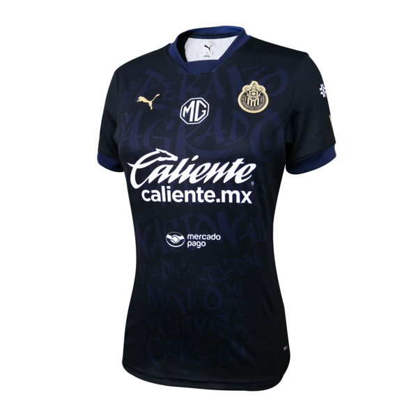 Jersey Chivas mujer Alternativo Réplica 25, PUMA Navy, large-MEX