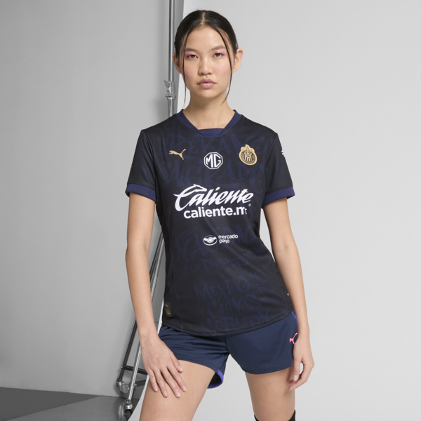 Jersey Chivas mujer Alternativo Réplica 25, PUMA Navy, large-MEX