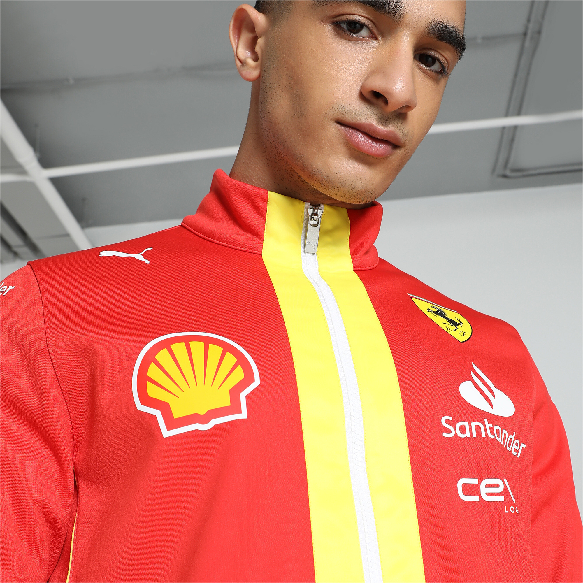 Męska Kurtka Softshell Scuderia Ferrari Team