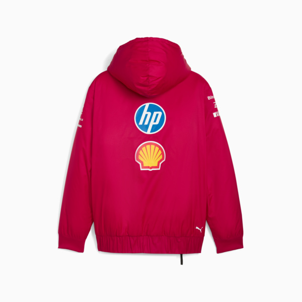 Scuderia Ferrari Team Reversible Jacket Men, Dark Cherry, large-ZAF