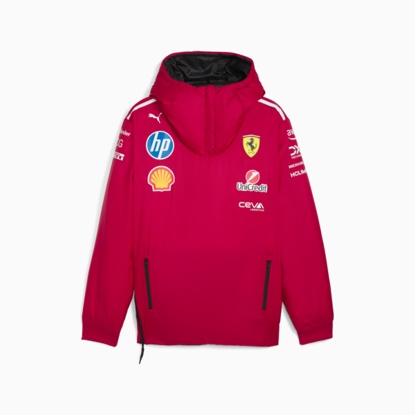 Scuderia Ferrari Team Reversible Jacket Men, Dark Cherry, large-ZAF
