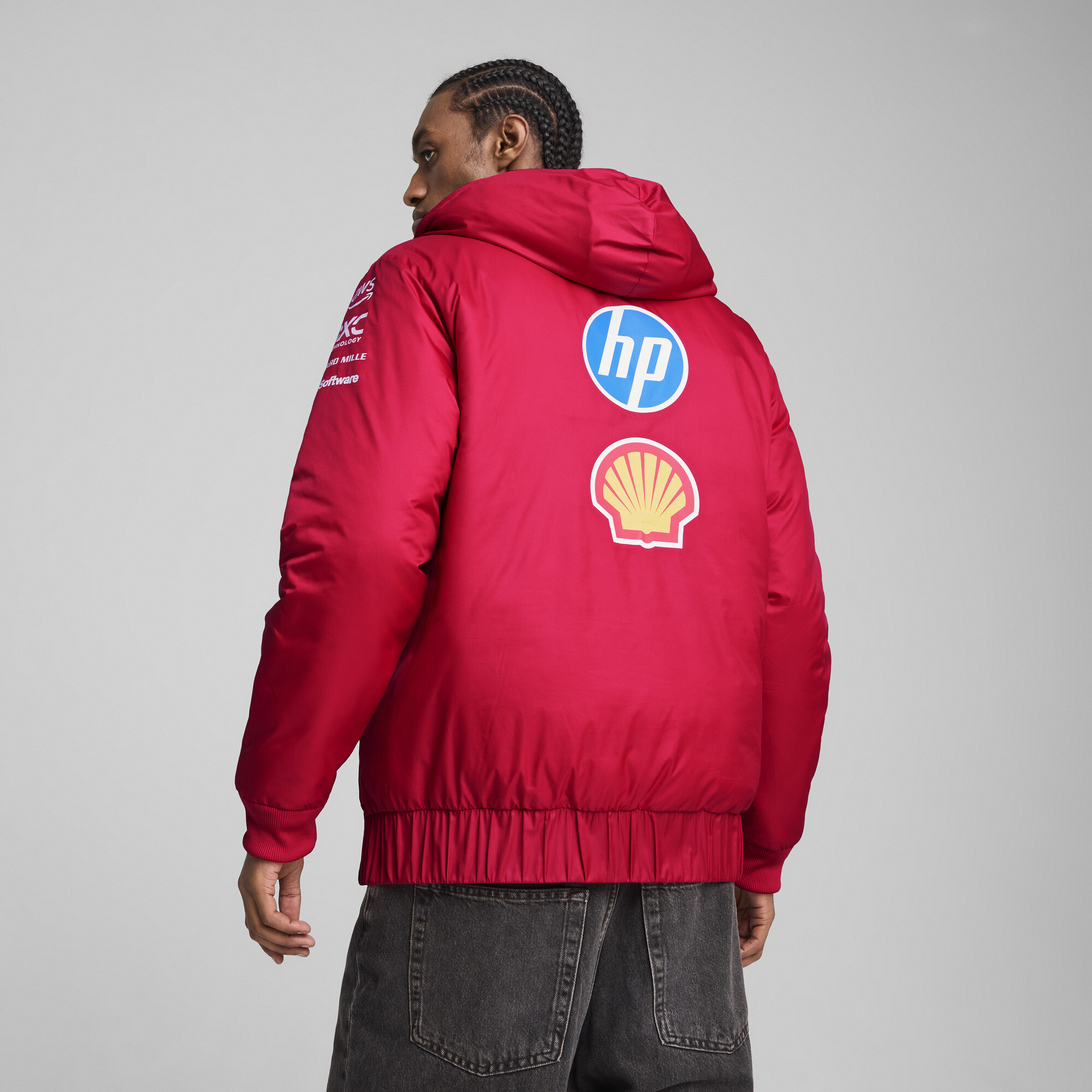 PUMA Scuderia Ferrari Team omkeerbare jas voor Heren, Maat L thumbnail 6