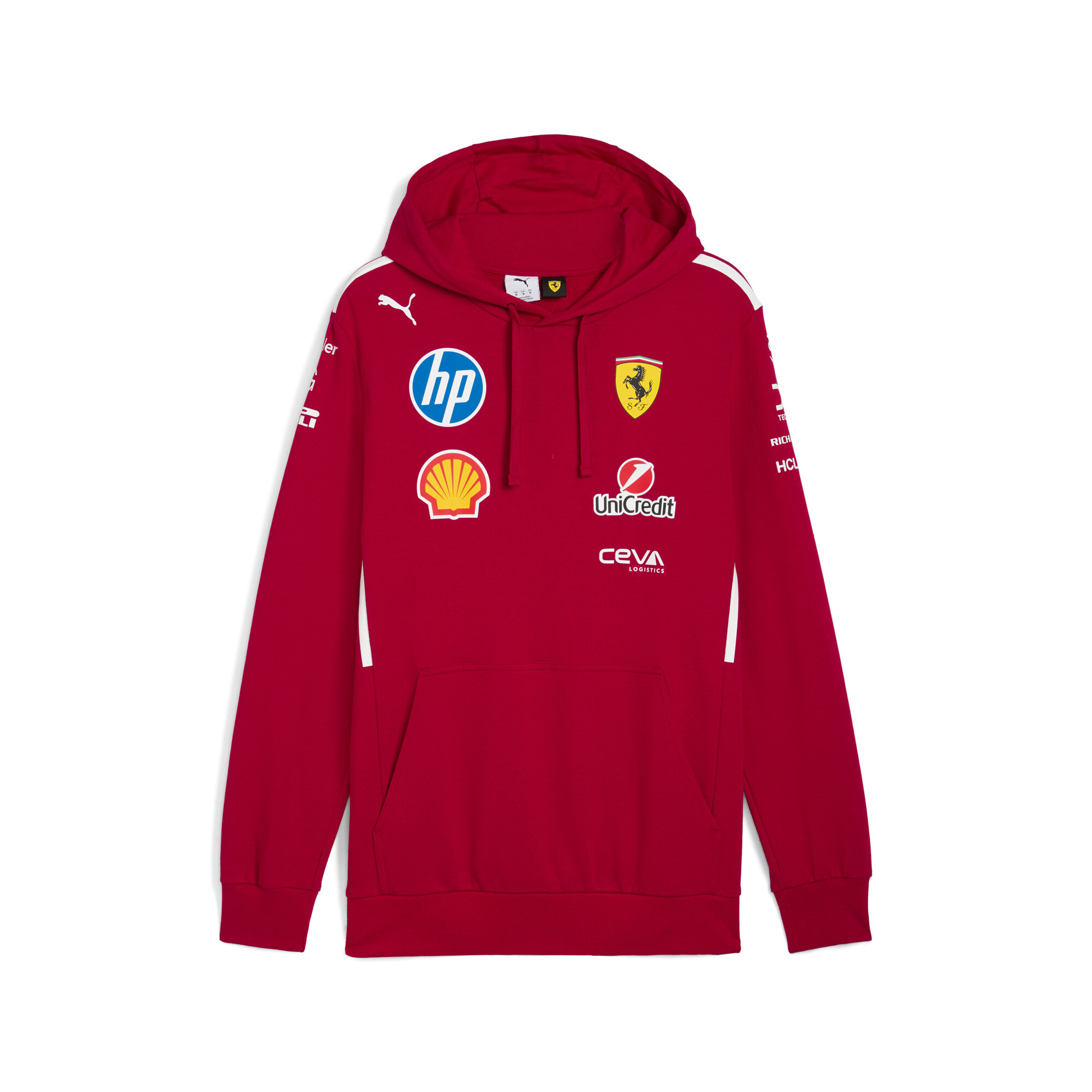 PUMA Scuderia Ferrari HP 2025 Driver hoodie voor Heren, Maat 3XL thumbnail 3