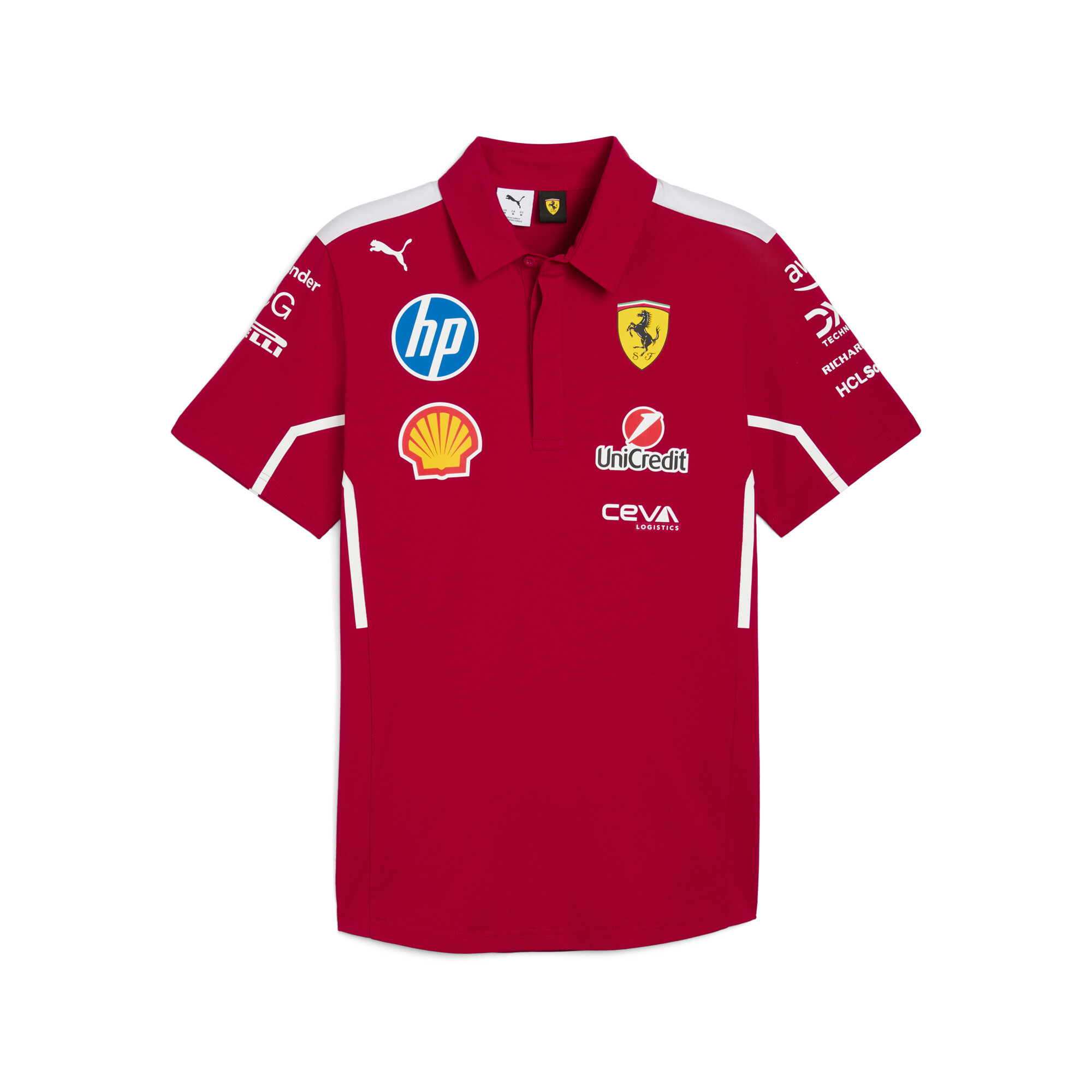 PUMA Scuderia Ferrari HP 2025 Team poloshirt voor Heren, Maat XXL thumbnail 3