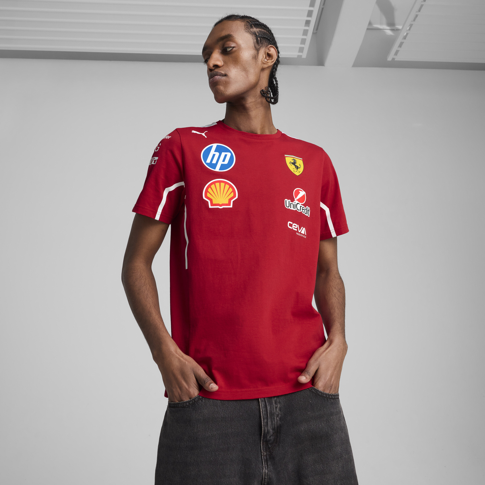 Scuderia Ferrari HP 2025 Team Tee Men