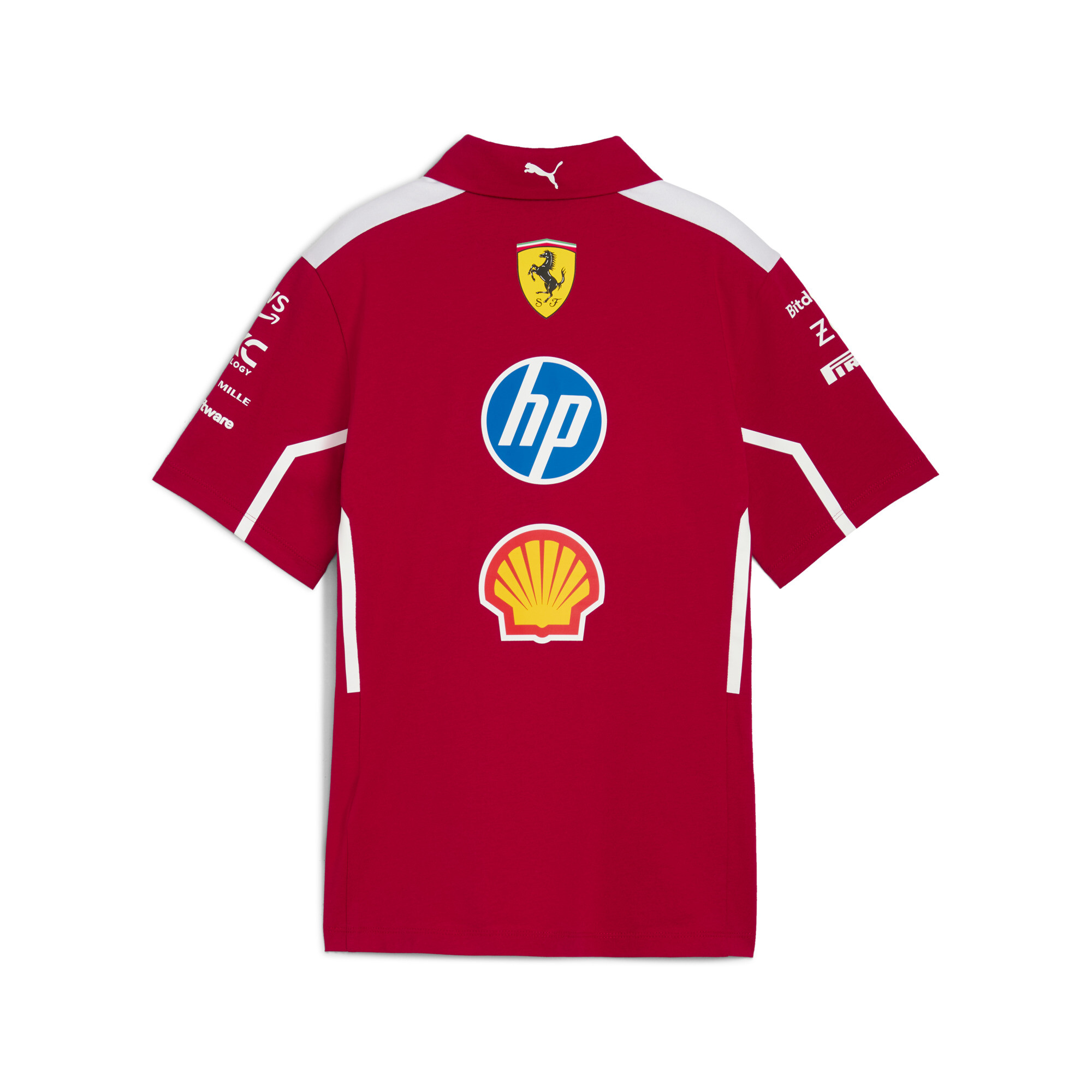 Scuderia Ferrari HP 2025 Team poloshirt voor Dames, Maat S | PUMA