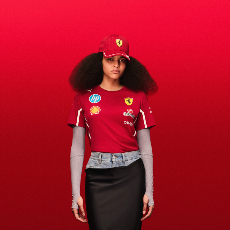 

Women's PUMA Scuderia Ferrari 2025 Team Motorsport Tee