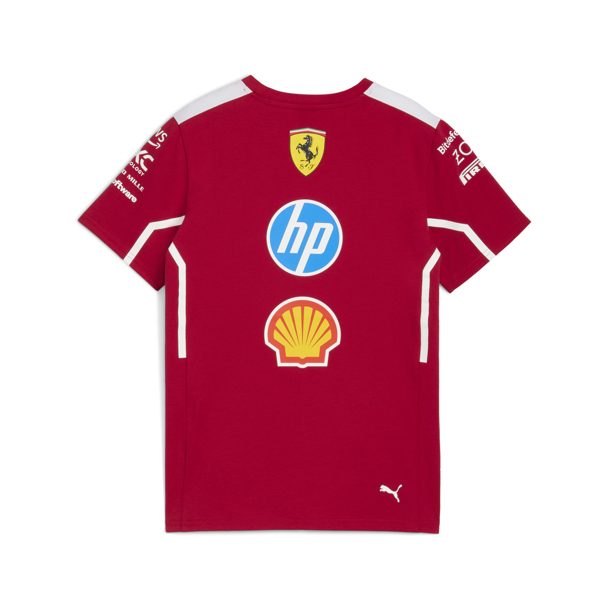 PUMA Scuderia Ferrari HP 2025 Team T-shirt, Maat 7-8Y thumbnail 4