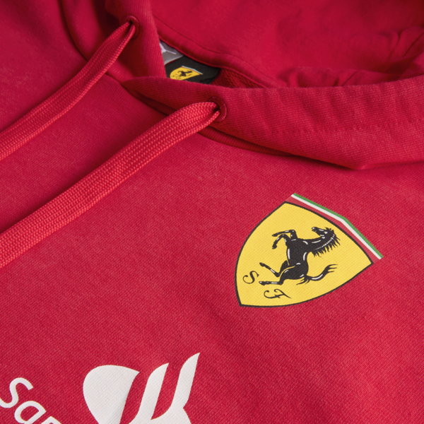 Scuderia Ferrari Desert Sun Replica Team Hoodie Men, Rosso Corsa, large-ZAF