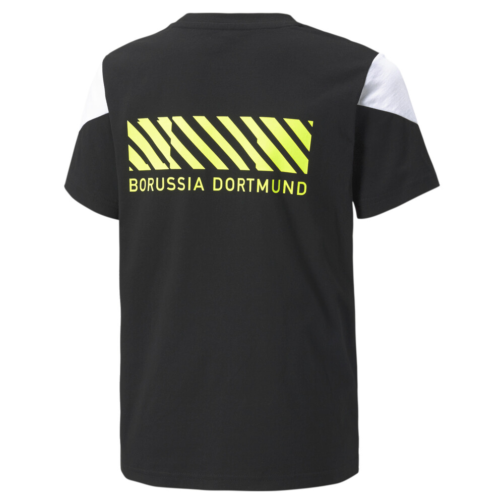 фото Детская футболка bvb ftblculture youth football tee puma