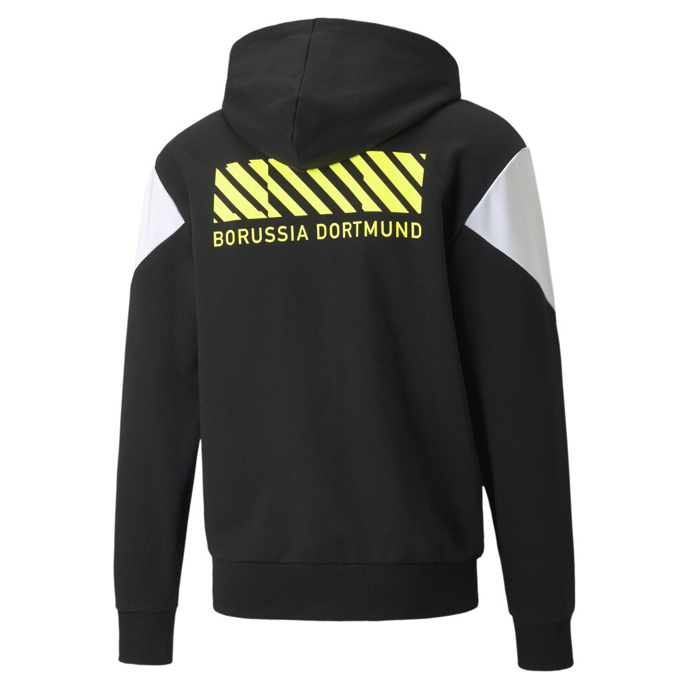 фото Толстовка bvb ftblculture full-zip men's football hoodie puma