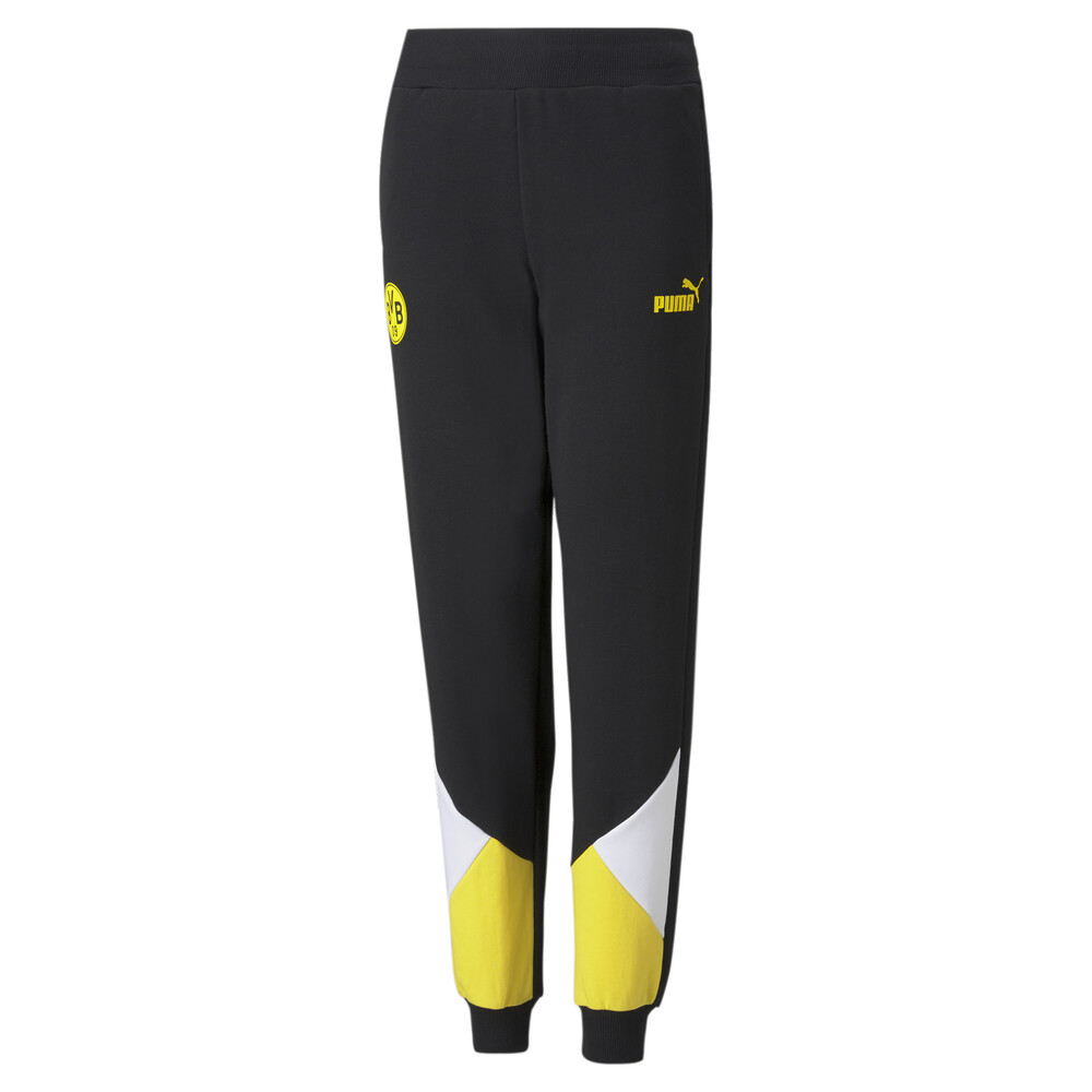 фото Детские штаны bvb ftblculture youth football track pants puma