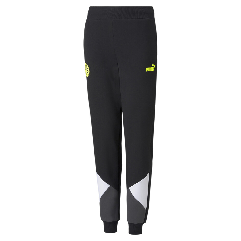 фото Детские штаны bvb ftblculture youth football track pants puma