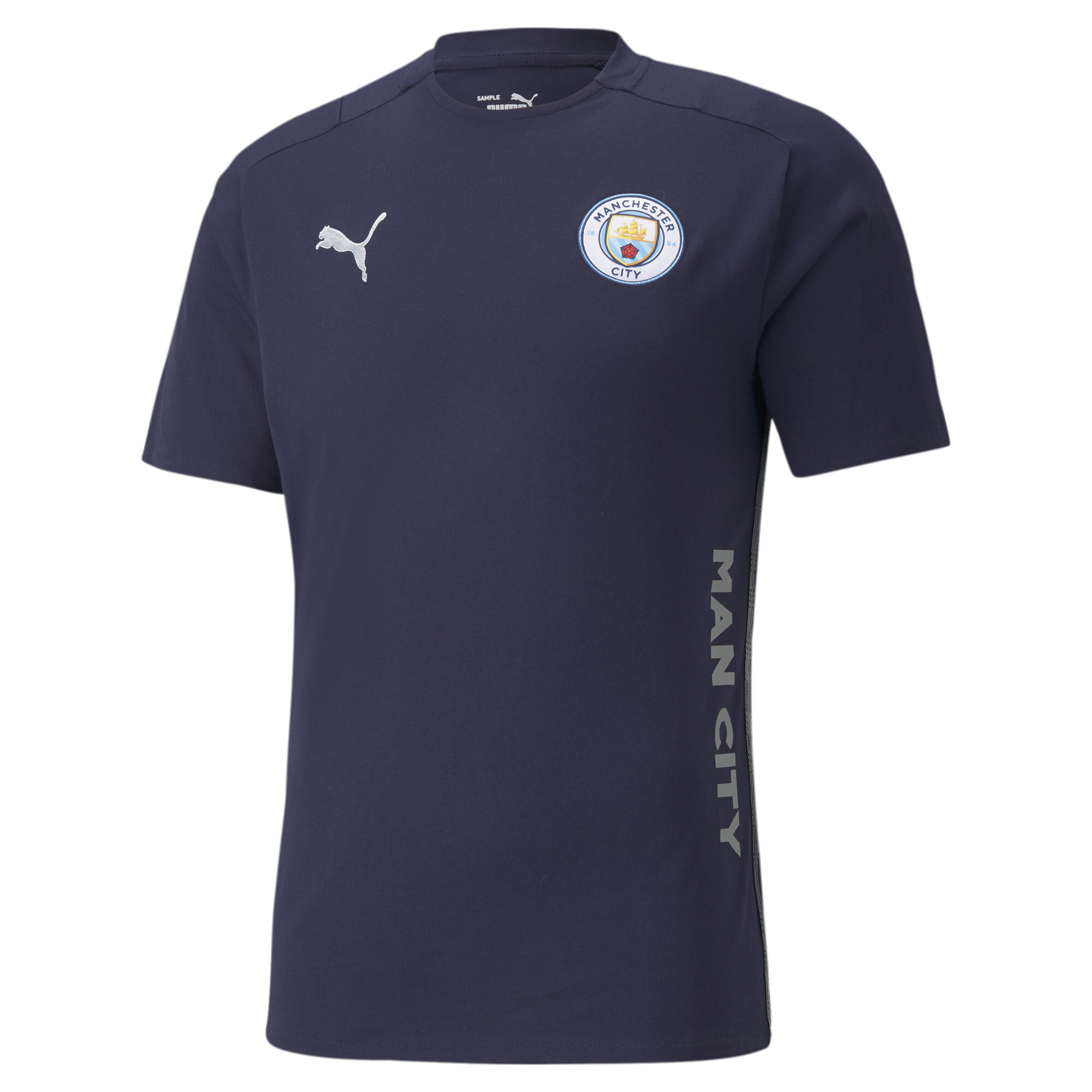 【プーマ公式通販】 プーマ マンチェスター シティー MCFC カジュアル 半袖 Tシャツ メンズ Peacoat-Quarry ｜PUMA.com