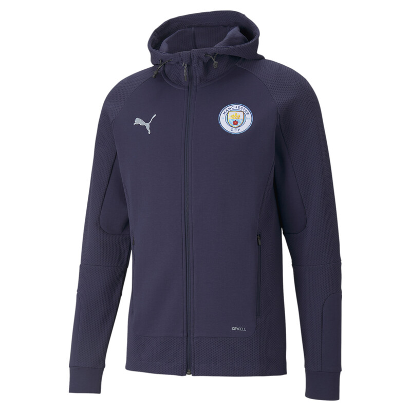 

Men's PUMA Manchester City Casuals Hooded Slim Fit Jacket