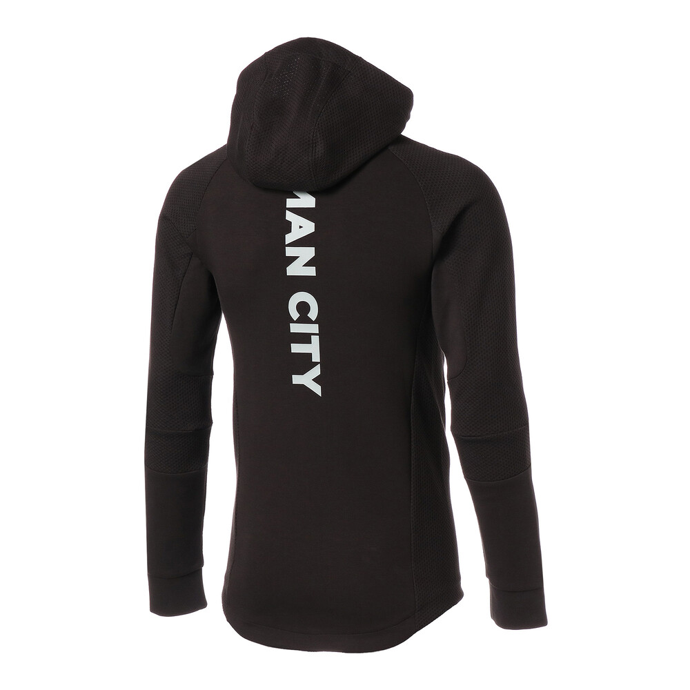 фото Толстовка man city casuals men's football hooded jacket puma